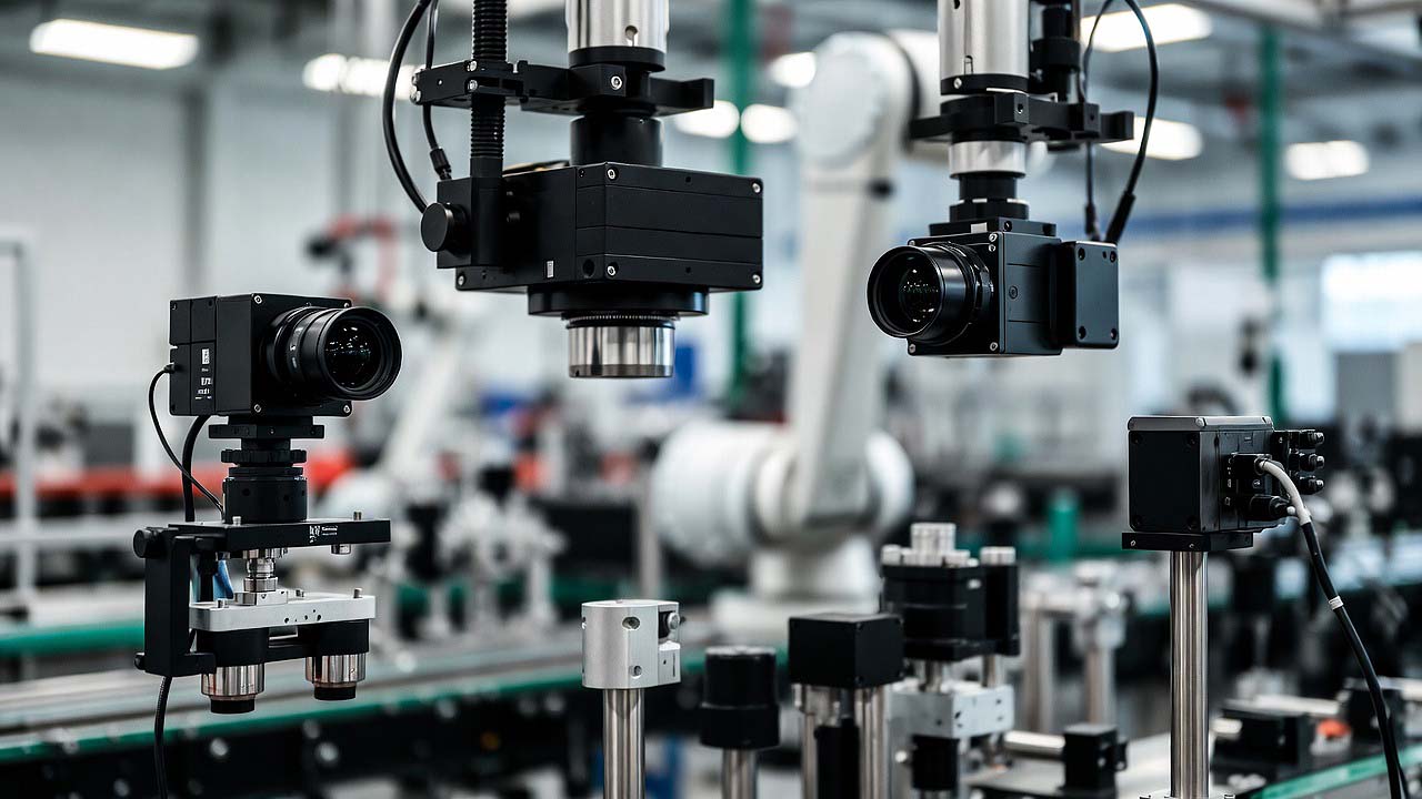 مبانی دوربین صنعتی و بینایی ماشین