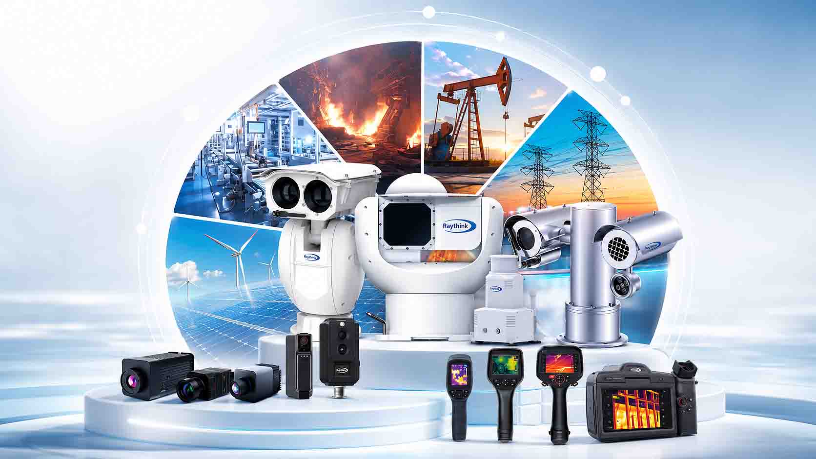 دوربین صنعتی حرارتی Raythink